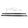 BMW M4 F82 F83 GENUINE CARBON FIBRE SIDE SKIRT EXTENSIONS - MP STYLE - 14-20