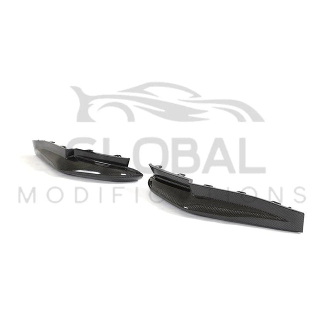 BMW M3 G80 G81 REAR BUMPER CORNERS CARBON FIBRE - OEM STYLE 20-25