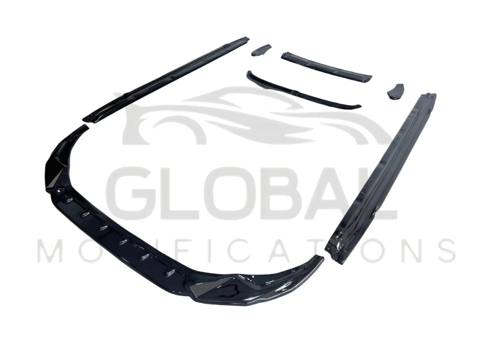 AUDI S3 A3 8Y GLOSS BLACK FULL KIT - AERO STYLE - BLACK 2020+