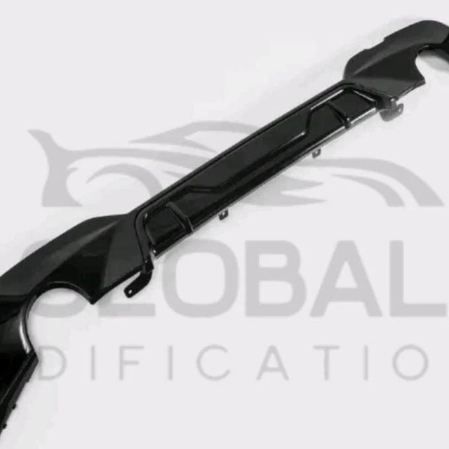 BMW 3 SERIES G20 G21 320I 330I GLOSS BLACK REAR DIFFUSER - MP STYLE