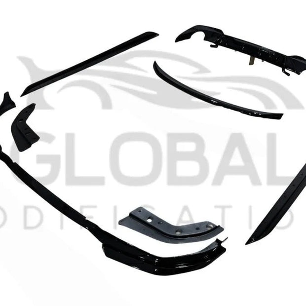 BMW 3 SERIES G20 GLOSS BLACK FULL BODY KIT - MP STYLE - BLACK 19-22