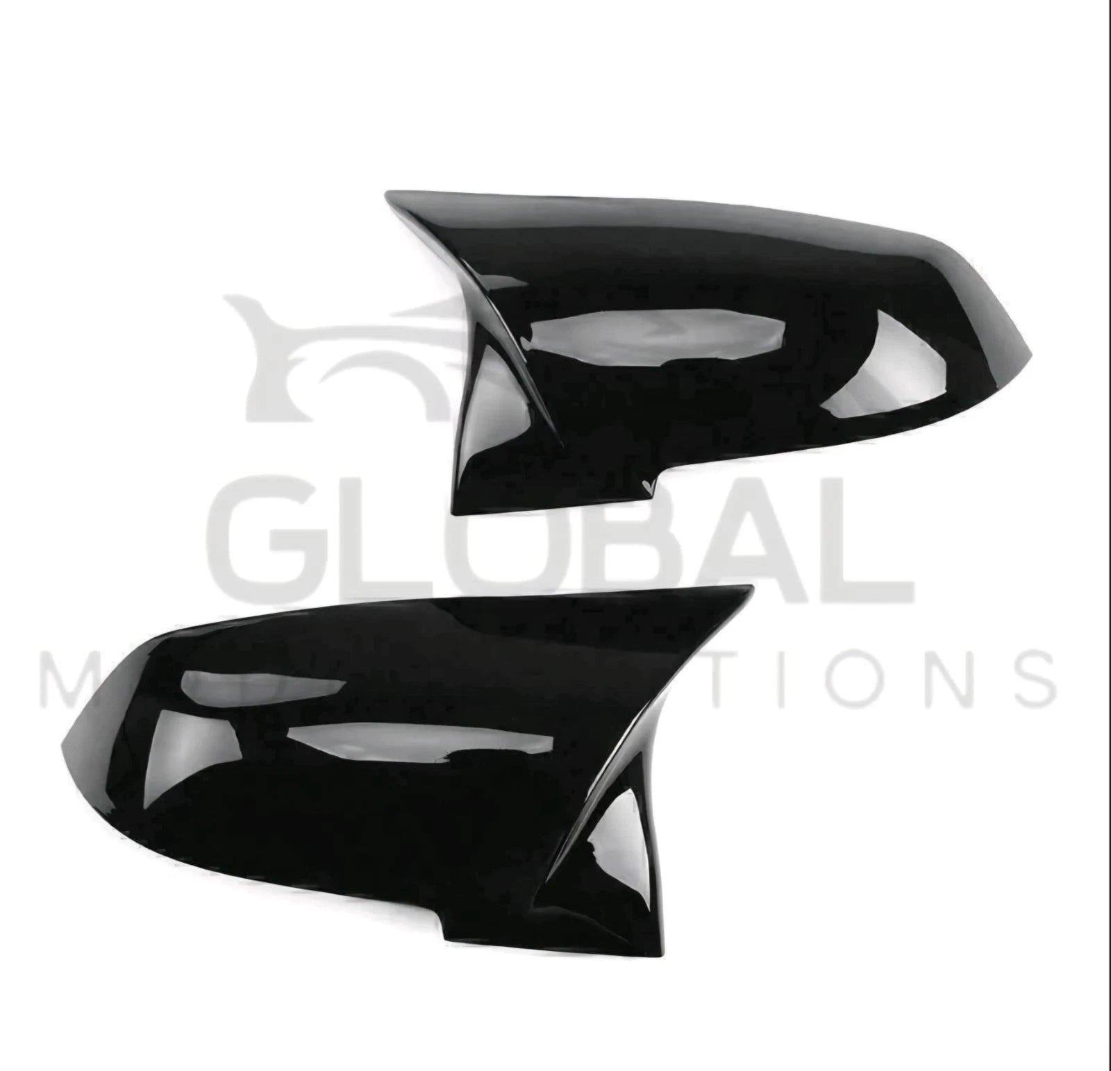 BMW F20/F22/F30/F31/F32/F33/F36 GLOSS BLACK M STYLE MIRROR COVERS M STYLE BLACK
