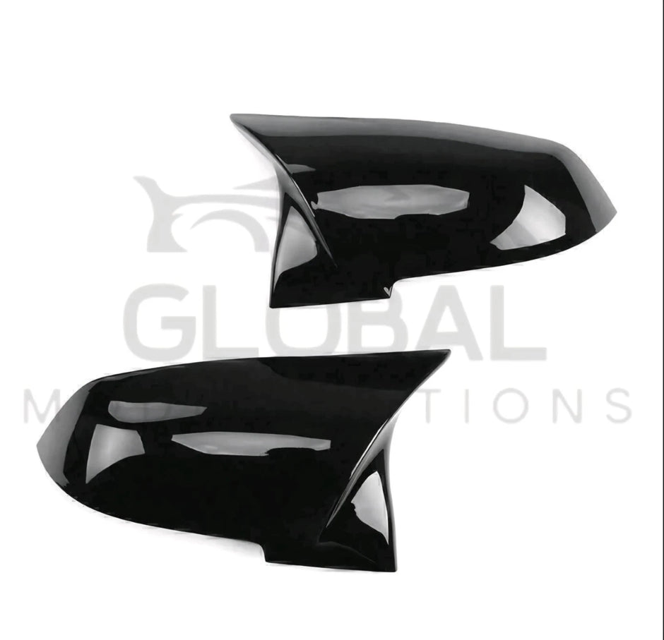 BMW F20/F22/F30/F31/F32/F33/F36 GLOSS BLACK M STYLE MIRROR COVERS M STYLE BLACK
