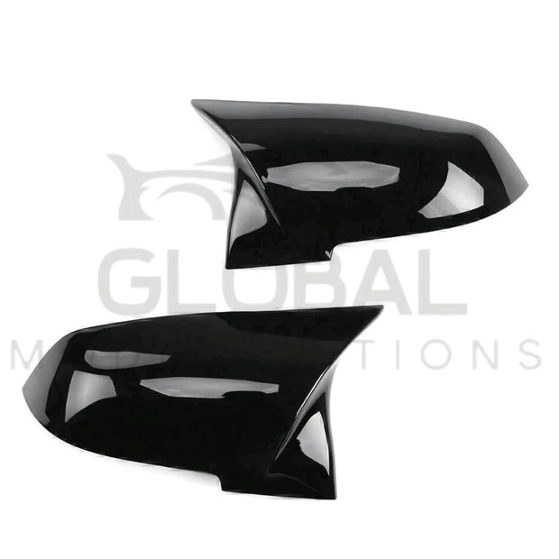 BMW F20/F22/F30/F31/F32/F33/F36 GLOSS BLACK M STYLE MIRROR COVERS M STYLE BLACK