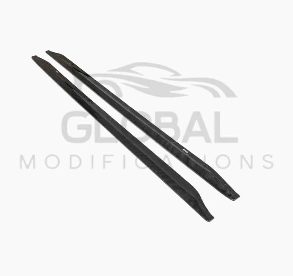 BMW M3 G80 GENUINE CARBON FIBRE SIDE SKIRT EXTENSIONS 20-25