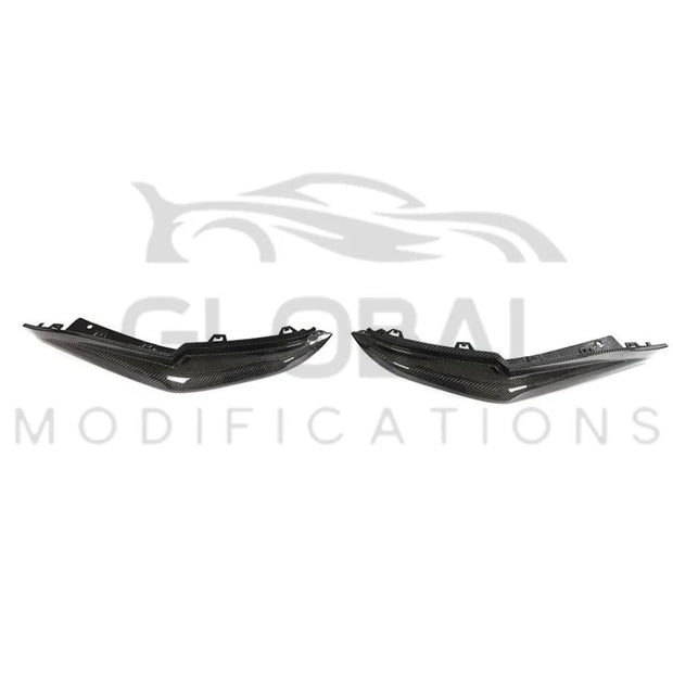 BMW M3 G80 G81 REAR BUMPER CORNERS CARBON FIBRE - OEM STYLE 20-25