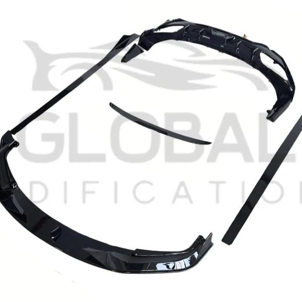 BMW 8 SERIES G14 CONVERTIBLE PRE LCI GLOSS BLACK FULL KIT - MP STYLE 18-22