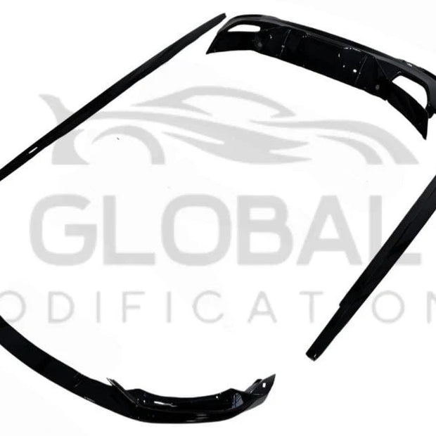 BMW 5 SERIES G31 GLOSS BLACK FULL BODY KIT - MP STYLE - BLACK 17-20