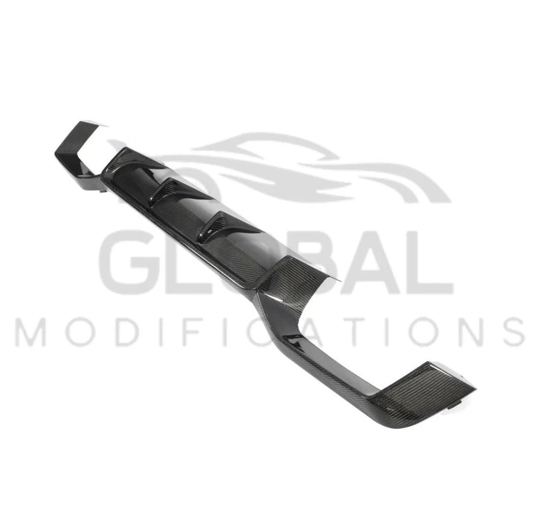 BMW X4M F98 GENUINE CARBON FIBRE REAR DIFFUSER - 19-22