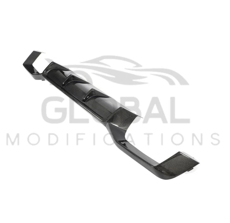 BMW X4M F98 GENUINE CARBON FIBRE REAR DIFFUSER - 19-22
