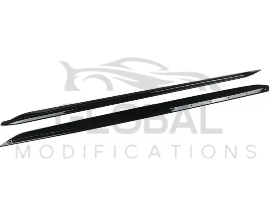BMW 3 SERIES G20 G21 GLOSS BLACK SIDE SKIRT EXTENSIONS - MP STYLE