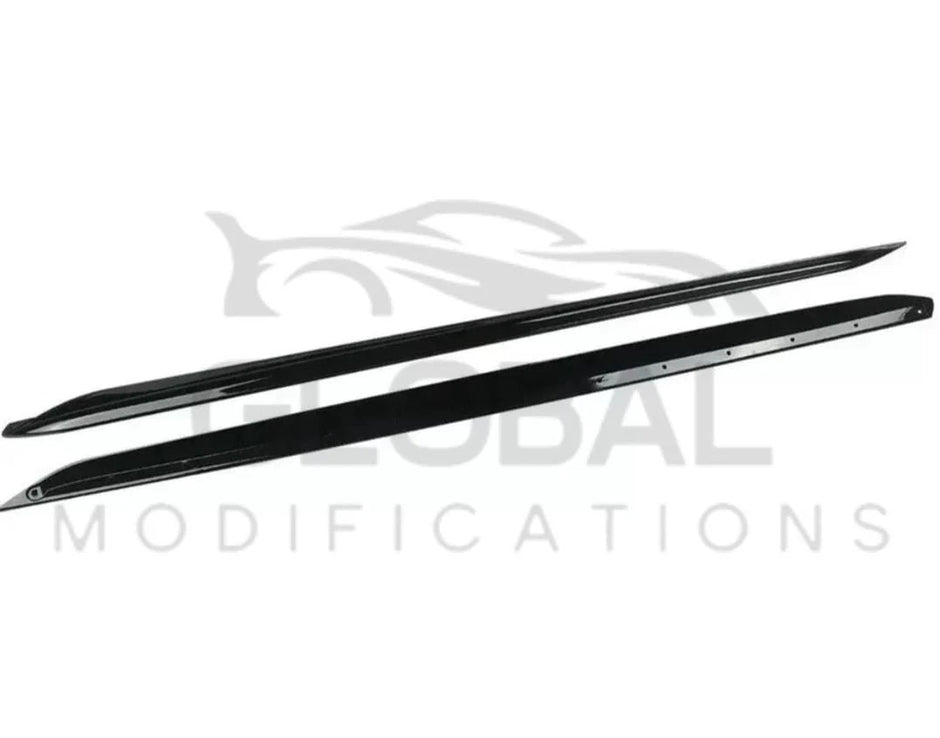 BMW 3 SERIES G20 G21 GLOSS BLACK SIDE SKIRT EXTENSIONS - MP STYLE