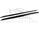 BMW 3 SERIES G20 G21 GLOSS BLACK SIDE SKIRT EXTENSIONS - MP STYLE