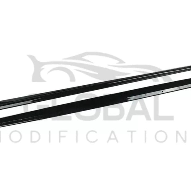 BMW 3 SERIES G20 G21 GLOSS BLACK SIDE SKIRT EXTENSIONS - MP STYLE