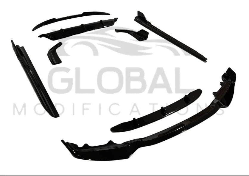 BMW X6 F16 GLOSS BLACK FULL KIT - BLACK KNIGHT AERO STYLE