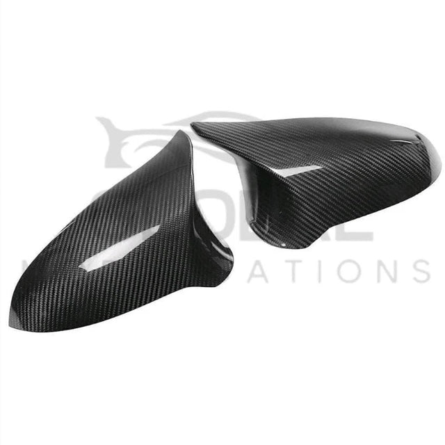 BMW M2 M3 M4 F87 F80 F82 GENUINE CARBON FIBRE MIRROR COVERS - M STYLE 14-19