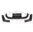 BMW M3 M4 F80 F82 F83 GENUINE CARBON FIBRE 3 PIECE REAR DIFFUSER - V STYLE