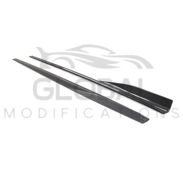 BMW X3M F97 X4M F98 GENUINE CARBON FIBRE SIDE SKIRT EXTENSIONS - 19-24