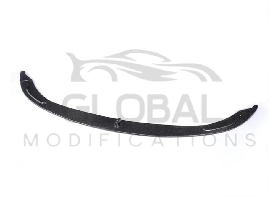 BMW M3 M4 F80 F82 F83 GENUINE CARBON FIBRE FRONT 3 PIECE LIP SPLITTER - MP STYLE