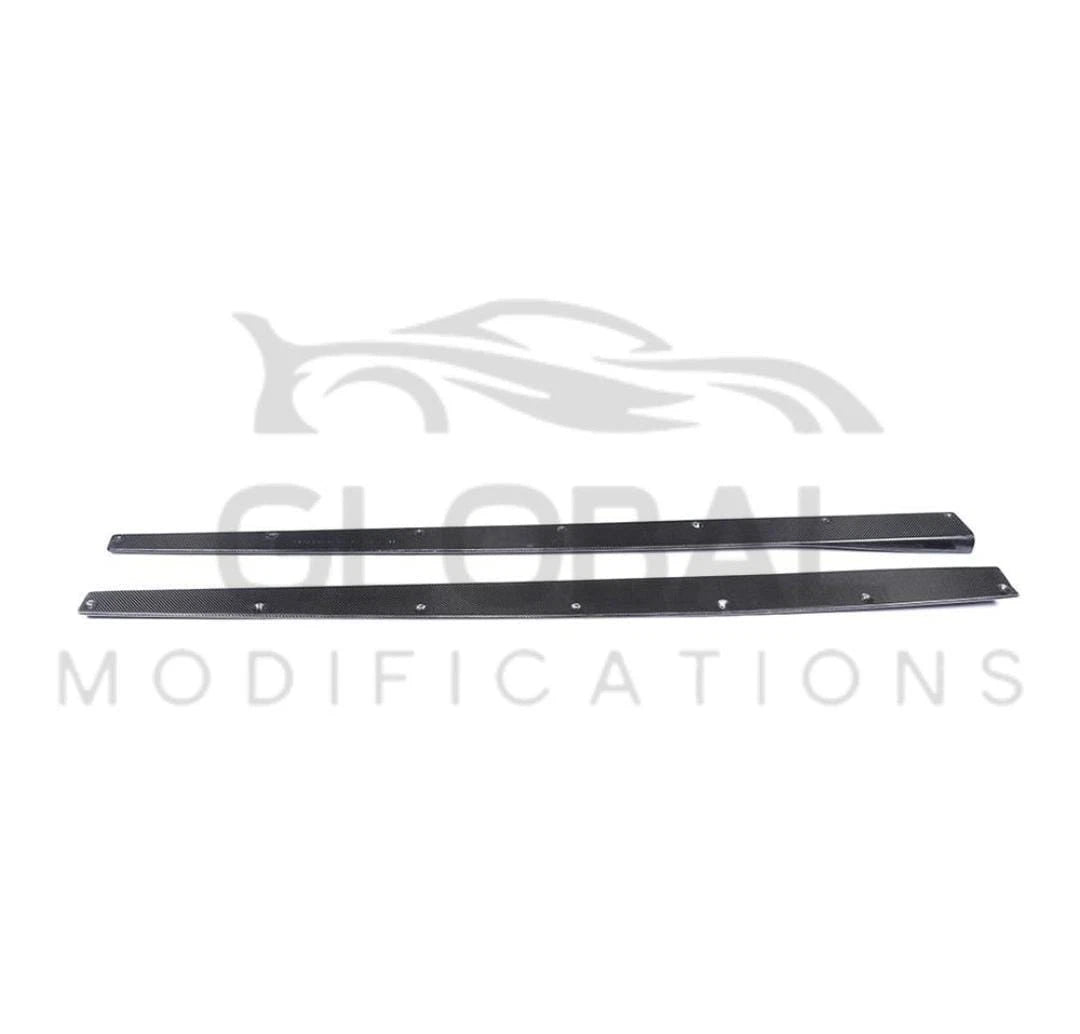 BMW X5 F15 GENUINE CARBON FIBRE SIDE SKIRT EXTENSIONS - 13-18
