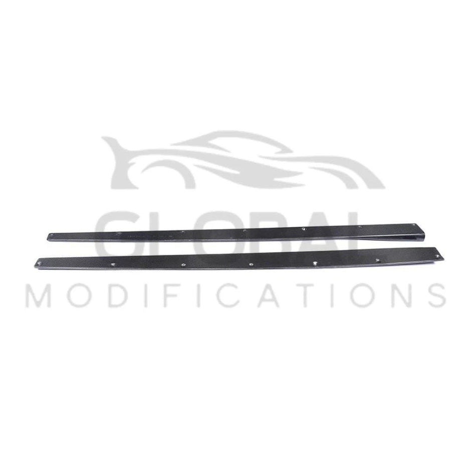 BMW X5 F15 GENUINE CARBON FIBRE SIDE SKIRT EXTENSIONS - 13-18