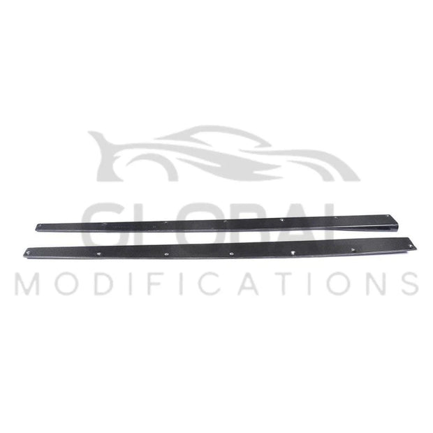 BMW X5 F15 GENUINE CARBON FIBRE SIDE SKIRT EXTENSIONS - 13-18