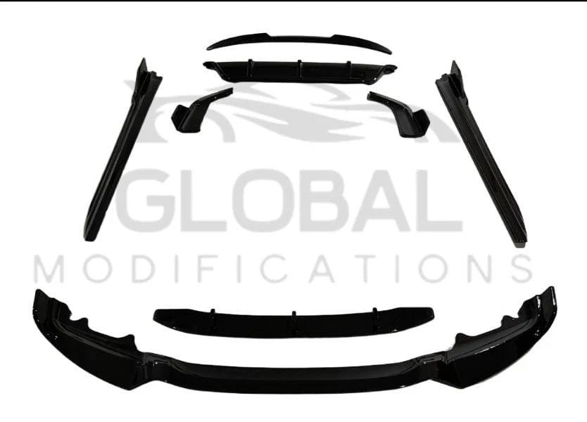 BMW X6 F16 GLOSS BLACK FULL KIT - BLACK KNIGHT AERO STYLE