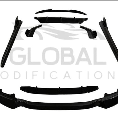 BMW X6 F16 GLOSS BLACK FULL KIT - BLACK KNIGHT AERO STYLE