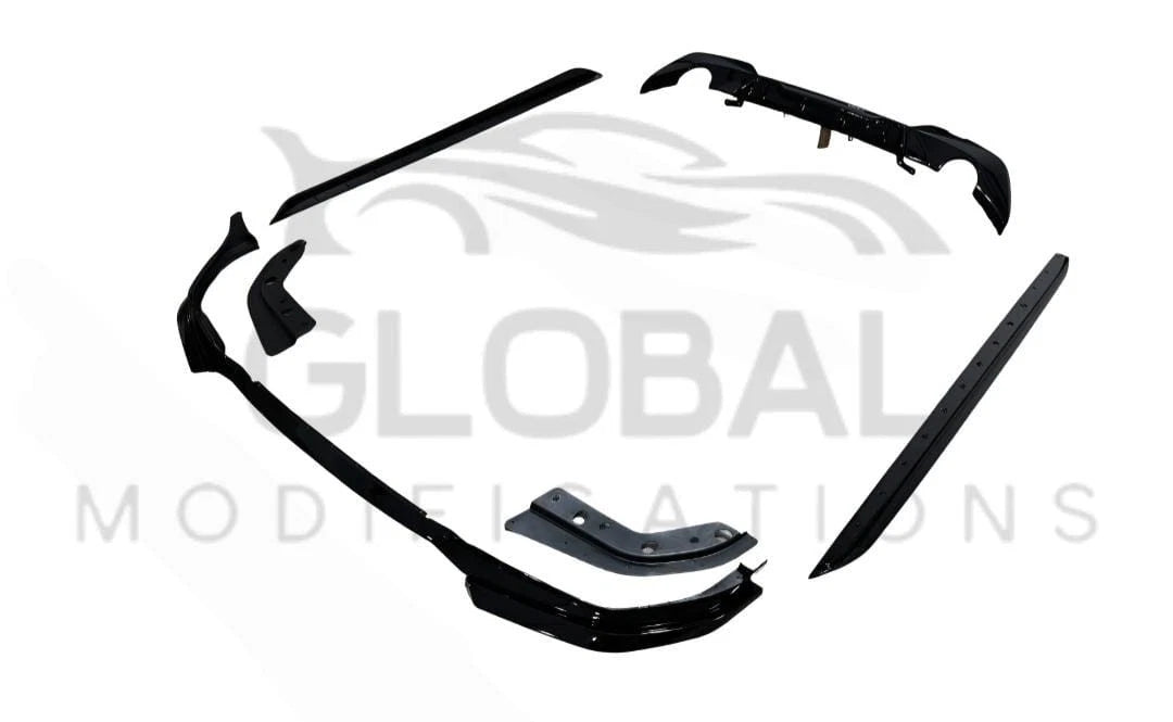 BMW 3 SERIES G21 GLOSS BLACK FULL BODY KIT - MP STYLE - BLACK 19-22