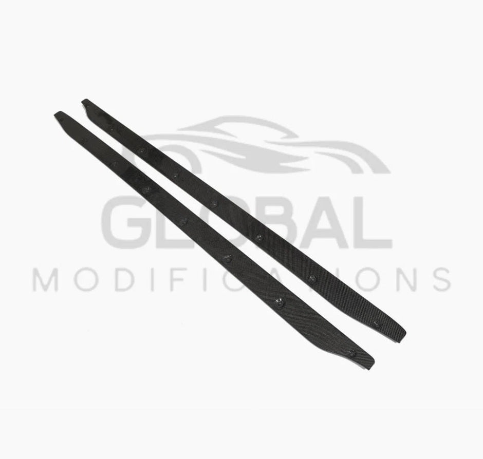 BMW M3 G80 GENUINE CARBON FIBRE SIDE SKIRT EXTENSIONS 20-25