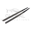 BMW M3 F80 GENUINE CARBON FIBRE SIDE SKIRT EXTENSIONS - MP STYLE - 14-18