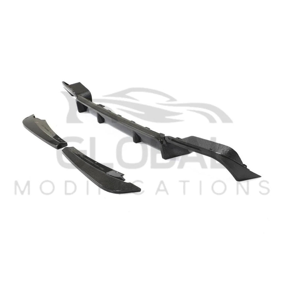 BMW X3M F97 GENUINE CARBON FIBRE 3 PIECE REAR DIFFUSER - 19-24