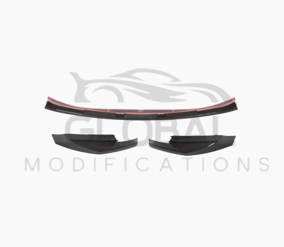 BMW M3 M4 G80 G82 G83 GENUINE CARBON FIBRE FRONT LIP SPLITTER - MP STYLE 20-25
