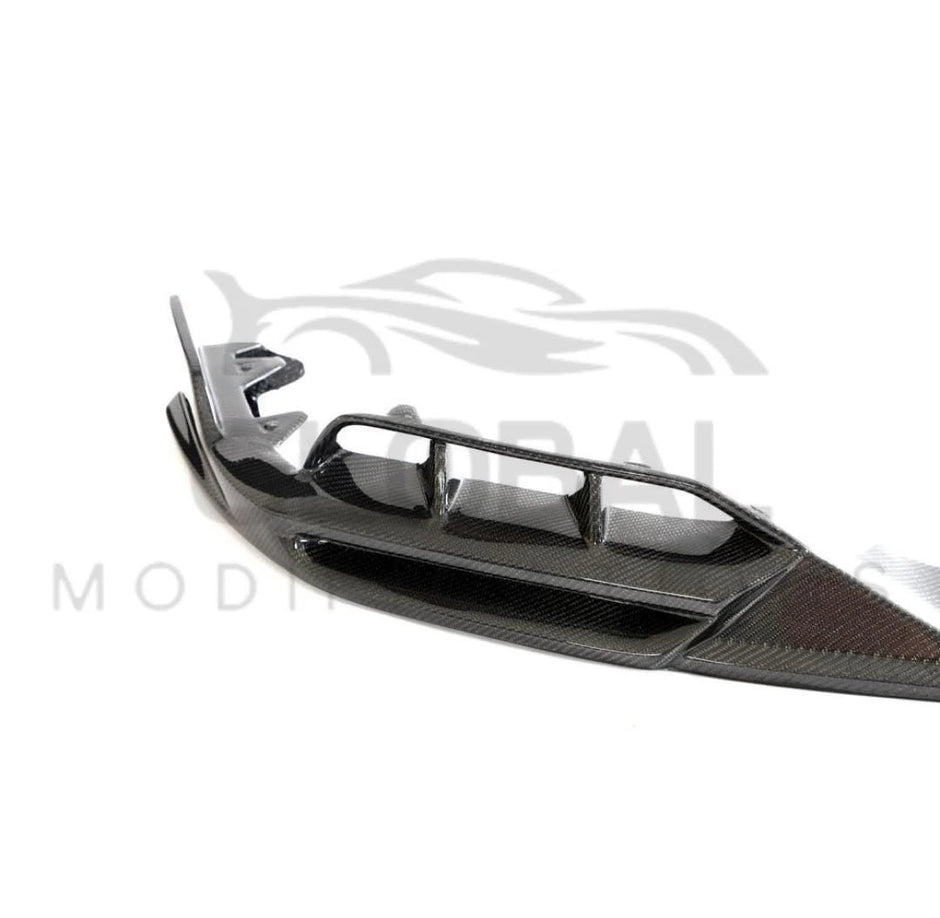 BMW X5M F95 GENUINE CARBON FIBRE FRONT LIP SPLITTER - 20-22