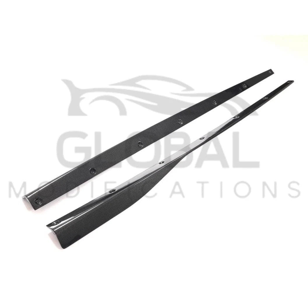 BMW X3M F97 X4M F98 GENUINE CARBON FIBRE SIDE SKIRT EXTENSIONS - 19-24