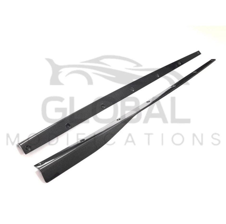 BMW X3M F97 X4M F98 GENUINE CARBON FIBRE SIDE SKIRT EXTENSIONS - 19-24
