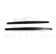 BMW X5 G05 GENUINE CARBON FIBRE SIDE SKIRT EXTENSIONS - 19-25