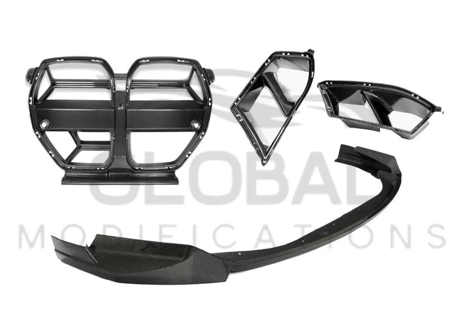 BMW M3 M4 G80 G82 G83 GENUINE CARBON FIBRE FRONT END PACK - MP STYLE 20-25