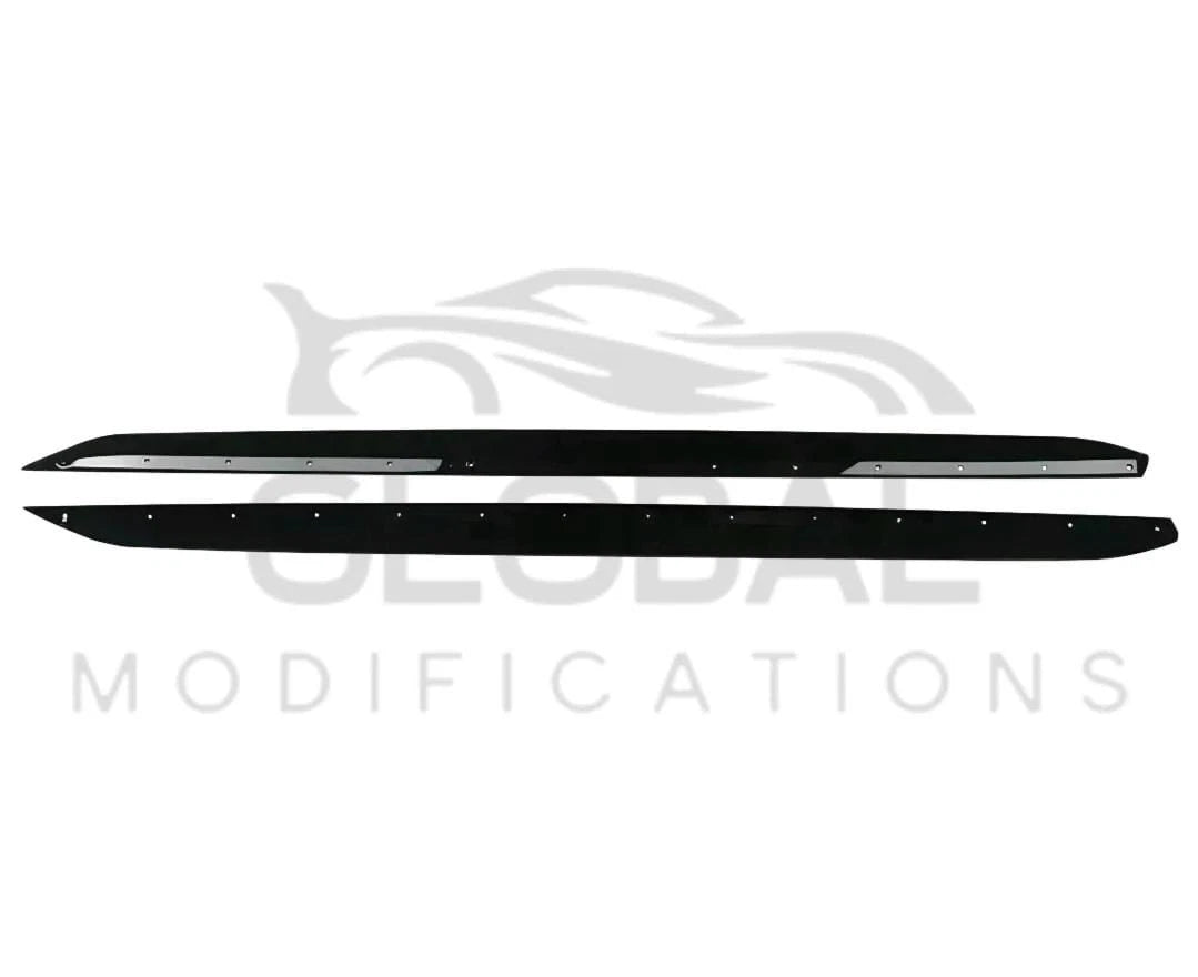 BMW 3 SERIES G20 G21 GLOSS BLACK SIDE SKIRT EXTENSIONS - MP STYLE