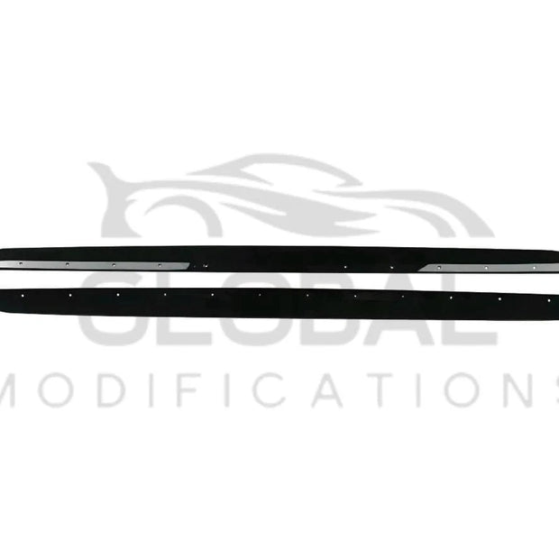 BMW 3 SERIES G20 G21 GLOSS BLACK SIDE SKIRT EXTENSIONS - MP STYLE