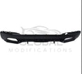 BMW 5 SERIES G30 G31 GLOSS BLACK REAR DIFFUSER - MP STYLE - BLACK 17-24
