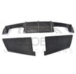 BMW M2 F87 GENUINE CARBON FIBRE 3 PIECE REAR DIFFUSER - MTC STYLE