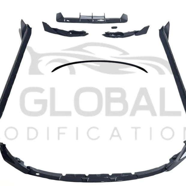 BMW M3 G80 GLOSS BLACK FULL BODY KIT - MP STYLE - BLACK 20-25