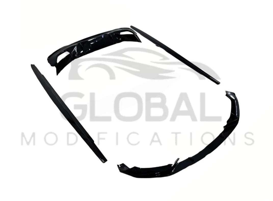 BMW 5 SERIES G31 GLOSS BLACK FULL BODY KIT - MP STYLE - BLACK 17-20