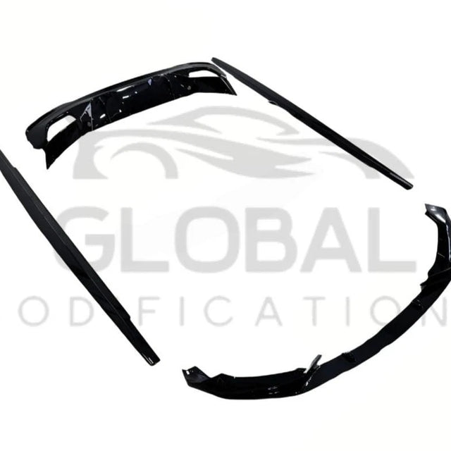 BMW 5 SERIES G31 GLOSS BLACK FULL BODY KIT - MP STYLE - BLACK 17-20