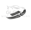 BMW X5 F15 GENUINE CARBON FIBRE FRONT LIP SPLITTER - MP STYLE - 13-18