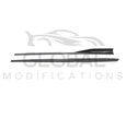 BMW X3M F97 X4M F98 GENUINE CARBON FIBRE SIDE SKIRT EXTENSIONS - 19-24