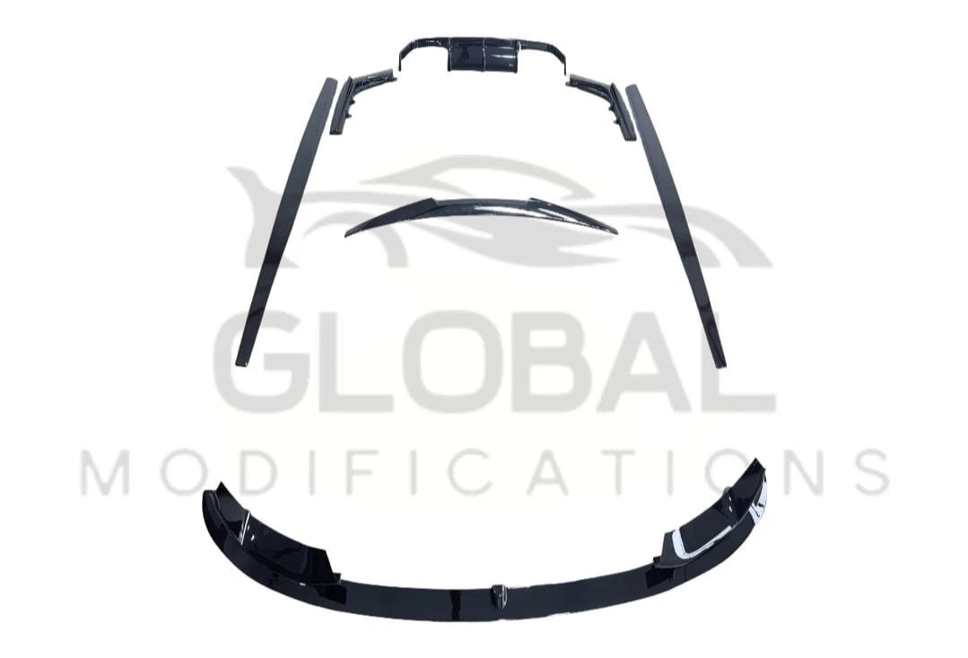 BMW M4 F82 FULL GLOSS BLACK BODY KIT - MP STYLE - BLACK 14-20