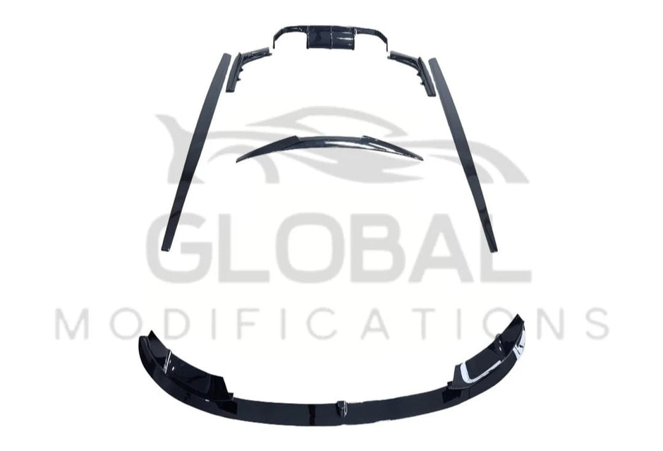 BMW M4 F82 FULL GLOSS BLACK BODY KIT - MP STYLE - BLACK 14-20