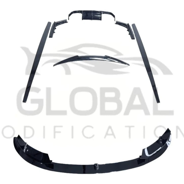 BMW M4 F82 FULL GLOSS BLACK BODY KIT - MP STYLE - BLACK 14-20